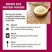 Poudre de protéines de riz brun TXJ pour adultes, sans gluten, riche en protéines, produit de santé, prix de gros, en vrac, directement de l'usine