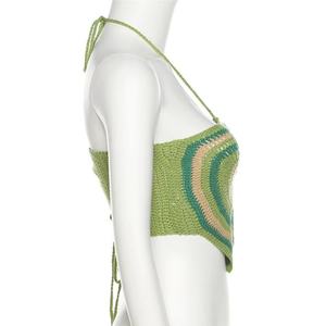 Top de Bikini Sexy Hecho a Mano y Personalizado para Mujer, con Estampado de Corazón, Tejido, Traje de Baño de 1 Pieza - Product Image 2