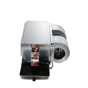 HISEER Slim Bldc, Ventilconvectores <span class=keywords><strong>de</strong></span> Techo Ocultos Tipo Conducto, Unidad <span class=keywords><strong>de</strong></span> Manejo <span class=keywords><strong>de</strong></span> Aire con Agua, Ultra Delgado, Precio <span class=keywords><strong>de</strong></span> la Unidad Fan Coil - Product Image 4