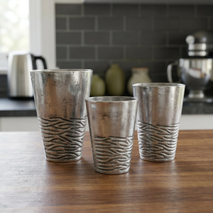 Aluminum Planters <b>Set</b> of <b>3</b> pcs - Product Image 2