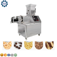 Machine à extruder à vis pour maïs et riz, machine à snacks soufflés multifonction, mini-machine à faire des gaufrettes de maïs