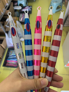 Mồi Câu Cá Vược Nặng Mới 120G Đến 1000G Mồi Câu Cá Cứng Bằng Chì Kim Loại Mồi Jig Nhanh Mồi Câu Jig Phát Sáng Bằng Kim Loại - Product Image 2