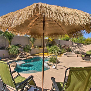 2020 support de poteau synthétique plage <span class=keywords><strong>palmier</strong></span> chaume, feuilles de feuille d'arbre de paille de riz 8K Vintage <span class=keywords><strong>Parasol</strong></span> Hawaii/ - Product Image 1