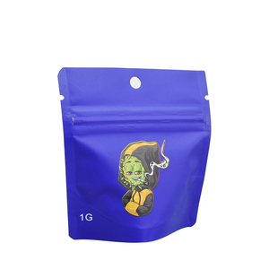 לאלומיניום אריזת פלסטיק באיכות מזון סיטוני לעמוד למעלה שקית ניילון אלומיניום 3.5 גרם 7 גרם 28 גרם ריח עמיד ריח 3.5 תיק - Product Image 4