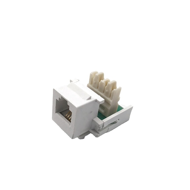 ANSHI Premium Cat 3 Telephone Accessories with 90 Degree Keystone Jack Optimal Voice Quality Product
