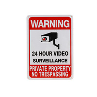 Surveillance vidéo 24h/24 personnalisable à haute visibilité avec réflecteurs en aluminium