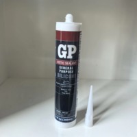 Scellant silicone transparent à séchage rapide, résistant aux intempéries, adhésif imperméable à base de UV pour la construction, la menuiserie et l'emballage