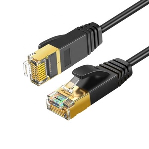 Câble de raccordement réseau Ultra mince Cat6A STP 10Gigabit cordon de raccordement Ethernet <span class=keywords><strong>RJ45</strong></span> 36AWG plaqué or blindé de <span class=keywords><strong>catégorie</strong></span> <span class=keywords><strong>6A</strong></span> - Product Image 1