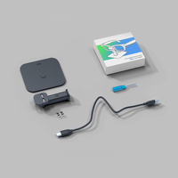 Station de charge pour lunettes intelligentes Meta Ray-Ban, base de charge double pour lunettes et étui, support de charge rapide Type-C, accessoires de jeu