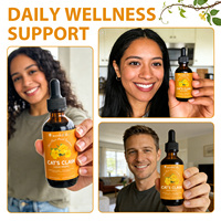 Acentiallabs 60ml Complément Vegan Sans Alcool à l'Extrait de Griffes de Chat, Soutien Articulaire et Immunitaire, Gouttes Liquides de Griffes de Chat pour Hommes et Femmes