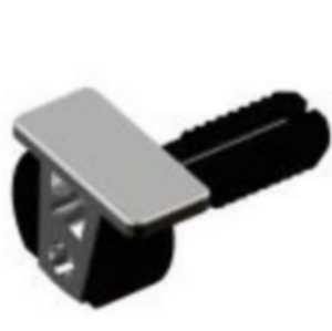 Fixations pour meubles de cuisine, supports et connecteurs en plastique pour étagères en bois, pour armoires et rangements intérieurs - Product Image 1