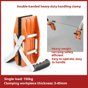 <span class=keywords><strong>Pince</strong></span> de transport à deux mains installation de chargement et de déchargement <span class=keywords><strong>pince</strong></span> de levage de transport de verre en <span class=keywords><strong>ardoise</strong></span> de marbre - Product Image 2