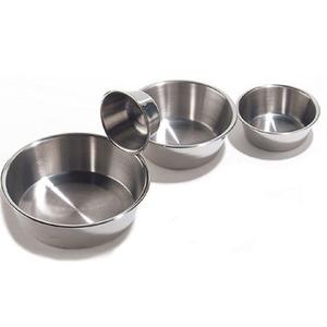 Stainless Steel <b>Dog</b> <b>Bowl</b> With Black <b>Stand</b> - Product Image 3