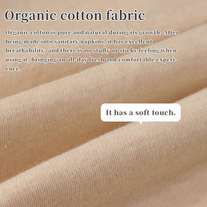 Serviettes hygiéniques réutilisables en coton ultra-fines, respirantes, à ailettes, haute absorption - Product Image 6