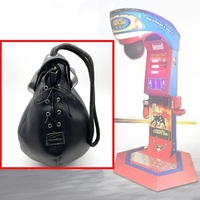 Jeu d'arcade Jinns Games, machine de boxe électronique à monnayeur avec sac de frappe et cible en cuir, jeu de type distributeur, prise universelle