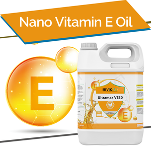 Olio di Vitamina E Idrosolubile, Soluzione Orale per l'Allevamento di Pollame, Fertilità, Schiusa delle Uova, Produzione di Uova e Crescita - Product Image 1