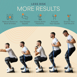 แผ่นรองออกกำลังกายปรับระดับได้ CZFIT ทำจากเหล็ก สำหรับยืนยืด<span class=keywords><strong>ขา</strong></span> ยืดน่อง ป้องกันการลื่น พร้อมบล็อกรองรับเท้าสำหรับสควอท - Product Image 5