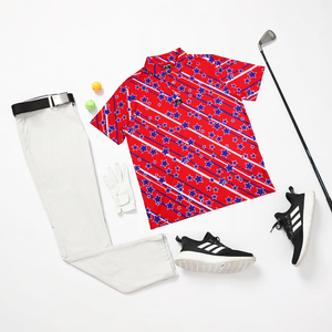 2024 Logo personnalisé athlétique séchage rapide coupe ajustée tricot Sport pour polos à manches courtes grande taille vêtements de Golf Design de mode - Product Image 3