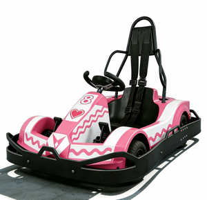 Voiture électrique rechargeable parent-enfant, type kart et bumper <span class=keywords><strong>car</strong></span>, avec moteurs sans balais et double freinage – Le meilleur cadeau d'extérieur pour enfants et adultes - Product Image 3