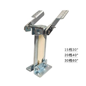 Sofa Backrest Sliding Hinge Iron 4mm Multi Angle Surface Mount For Chinese Furniture - Product Image 1