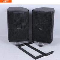 Haut-parleur de conférence passif professionnel KP406/ KP408 6/8 pouces 80W/120W, une paire disponible en noir ou blanc pour mariage, discothèque, spectacle