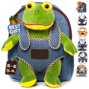 Tùy Chỉnh Trẻ Em Toddler Ba Lô Chống Trộm Kỳ Lân Đồ Chơi Phim Hoạt Hình Thiết Kế Thời Trang Trường Túi Cho Cô Gái Hoàn Hảo Dây Kéo Polyester - Product Image 5