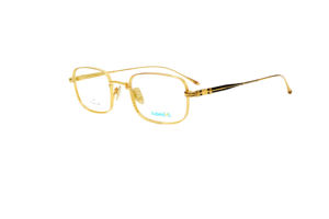 Superovo <span class=keywords><strong>Lunettes</strong></span> optiques unisexes de style français, imprimées, en titane, monture intégrale, acétate doré 18 carats, légères, de haute qualité, nouveau design - Product Image 2