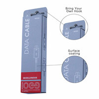 Boîte en carton avec logo, emballage en papier, emballage pour câble USB, boîte de chargeur, emballage pour produits électroniques grand public, boîtes de présentation en carton imprimé