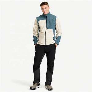Conjunto de chaqueta de exterior ligera de alta calidad para hombre, Color de marca personalizado, bloques impermeables y cálidos, estilo informal para otoño - Product Image 1