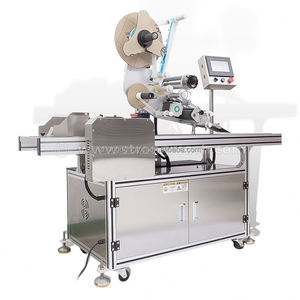 Machine d'étiquetage automatique à pagination pour cartes, sacs en plastique PE, boîtes d'emballage en carton, étiqueteuse adhésive - Product Image 2