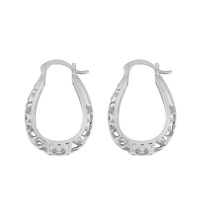 Boucles d'oreilles pendantes en alliage, motif fleur ajourée, style rétro exagéré, pour femmes, idéales pour les soirées