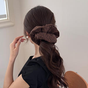 Diadema Vintage con Estampado de Leopardo, Cinta para el Cabello de Tela Coreana, Accesorio Elástico para el Cabello Estilo Boho para Mujer - Product Image 2