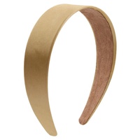 Mio New Fashion Candy Color Plain Satin Hairband Lebar 4cm Aksesoris Rambut Grosir Headband Murah