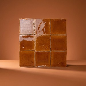Piastrella in Ceramica Vitri Caramel 10x10, Decorativa per Pareti e Pavimenti - Product Image 1