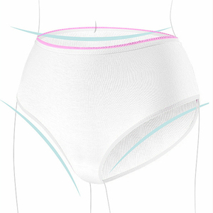 Ropa interior desechable de cintura alta biodegradable PLA ecológica para mujer para masaje viaje Spa Hospital cuidado posparto - Product Image 4