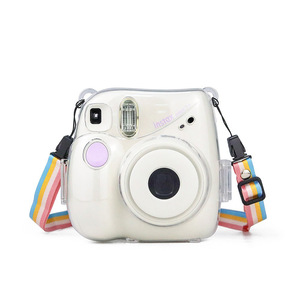 Bonita <span class=keywords><strong>funda</strong></span> de cristal transparente para cámara <span class=keywords><strong>Instax</strong></span> <span class=keywords><strong>Mini</strong></span> 7, bolsa protectora de almacenamiento, <span class=keywords><strong>funda</strong></span> duradera para cámara instantánea <span class=keywords><strong>Mini</strong></span> 7 - Product Image 5