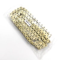 Chaîne en or 420, chaîne à anneaux/chaîne sans anneaux, 112 maillons pour Surron Light Bee/TALARIA Sting/Rerode R1, accessoires et pièces