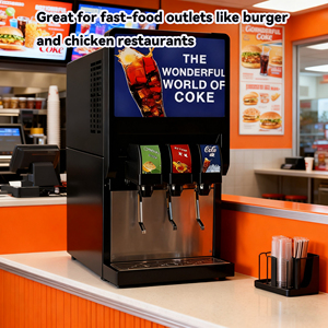 Máquina Mezcladora <span class=keywords><strong>de</strong></span> Bebidas Carbonatadas YinShuo <span class=keywords><strong>de</strong></span> Alta Eficiencia, Máquina <span class=keywords><strong>de</strong></span> Cola con 3 Válvulas <span class=keywords><strong>para</strong></span> Uso Comercial - Product Image 5