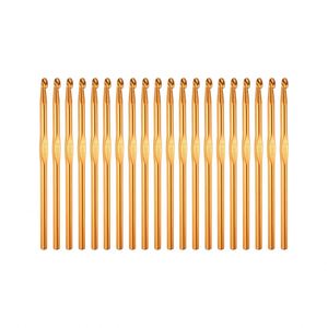 2-10mm 12 PCS <b>Set</b> Ergonomic Handle Oval Shape <b>Crochet</b> Needle <b>Set</b> Knitting Needle Craft Yarn Multicolor <b>Crochet</b> <b>Hooks</b> <b>Set</b> - Product Image 1