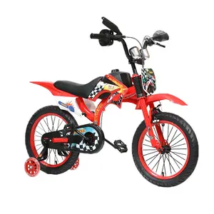 14 16 pollici 3-8 anni motocicletta per bambini con ruota da allenamento bici per bambini a buon mercato