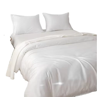 Parure de lit d'hôtel 100 % coton 200-1000TC, drap, housse de couette et taie d'oreiller personnalisés de haute qualité pour usage domestique et hôtelier