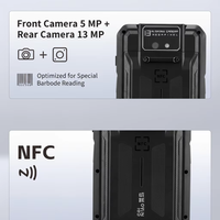 Escáner de Código de Barras PDA Industrial Multifuncional JR 937 de 5 Pulgadas, IP67, Android 13, con Certificación CE, FCC y RoHS, para Almacenes, Comercios y Fábricas