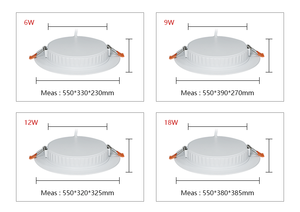 Anern 4 pouces 6w 7w 9w 12w boîtier en aluminium led plafond <span class=keywords><strong>spot</strong></span> light - Product Image 2