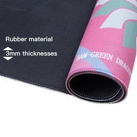 Tapis de Mahjong Antidérapant en Caoutchouc Réducteur de Bruit, Série Américaine à Succès, Conception Sac de Transport, Vente en Gros