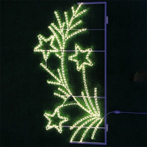 Luces Decorativas 2D Resistentes a la Intemperie para Navidad, Festivales de Invierno, Espacios Públicos e Instalaciones Exteriores de Larga Duración - Product Image 1