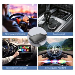 Vormor <span class=keywords><strong>C3</strong></span>กล่องเล่นเกมไร้สาย,ชุดอินเทอร์เฟซ AI อัจฉริยะระบบวิดีโอมัลติมีเดียมินิ CarPlay AI Box Max ชุดระบบดั้งเดิม - Product Image 5