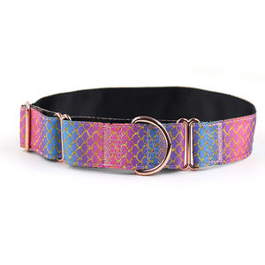 Venta al por mayor Durable Cómodo Entrenamiento Pet <span class=keywords><strong>Collar</strong></span> <span class=keywords><strong>Fish</strong></span> Pattern Martingale <span class=keywords><strong>Collar</strong></span> para perros - Product Image 1