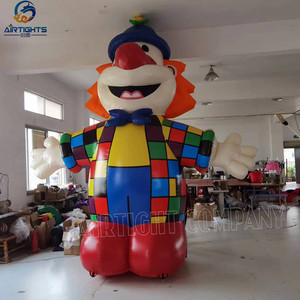 Ballon gonflable de clown de thème de <span class=keywords><strong>cirque</strong></span> de la vente 4m d'usine pour des événements - Product Image 3