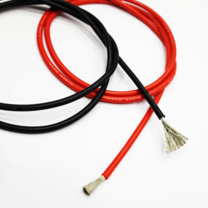 Fio De Silicone Preto Vermelho 6AWG 7AWG 8AWG 10AWG 12AWG 14AWG <span class=keywords><strong>16AWG</strong></span> 18AWG Heatproof Silicone Fio Cabo De Bateria - Product Image 6