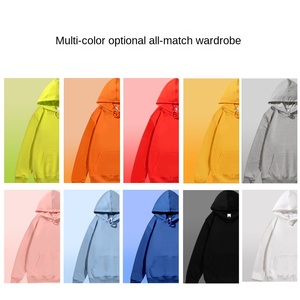 Fabricants de vêtements – Nouveau sweat à capuche personnalisé pour homme, printemps-automne, en pur coton, style simple, 220 grammes, haut à manches longues - Product Image 4